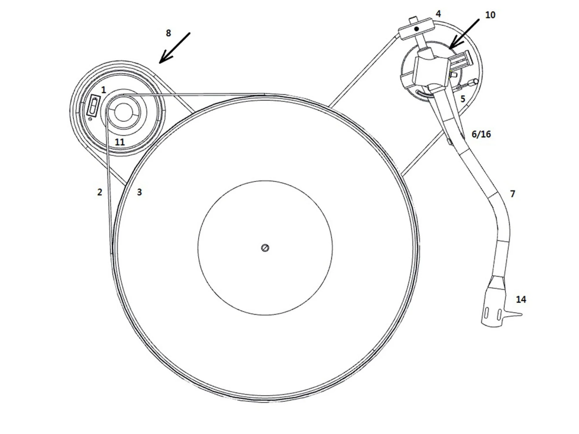 PROJECT RPM 3 Carbon Noir (cellule 2M Silver) - Image 4